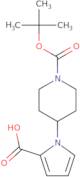 1-{1-[(tert-Butoxy)carbonyl]piperidin-4-yl}-1H-pyrrole-2-carboxylic acid