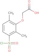 2-[3-(Chlorosulfonyl)-2,6-dimethylphenoxy]acetic acid