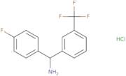 (4-Fluorophenyl)[3-(trifluoromethyl)phenyl]methanamine hydrochloride