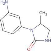 1-(3-Aminophenyl)-5-methylimidazolidin-2-one