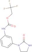 2,2,2-Trifluoroethyl N-[3-(2-oxoimidazolidin-1-yl)phenyl]carbamate