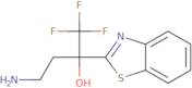 4-Amino-2-(1,3-benzothiazol-2-yl)-1,1,1-trifluorobutan-2-ol