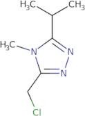 3-(Chloromethyl)-4-methyl-5-(propan-2-yl)-4H-1,2,4-triazole