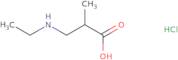 3-(Ethylamino)-2-methylpropanoic acid hydrochloride