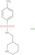 4-Methyl-N-(piperidin-3-ylmethyl)benzene-1-sulfonamide hydrochloride