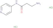 3-Amino-N-(pyridin-4-yl)propanamide dihydrochloride