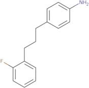 4-[3-(2-Fluorophenyl)propyl]aniline