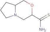 Hexahydro-1H-pyrrolo[2,1-c]morpholine-3-carbothioamide