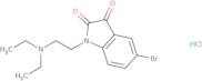 5-Bromo-1-[2-(diethylamino)ethyl]-2,3-dihydro-1H-indole-2,3-dione hydrochloride