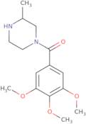 3-Methyl-1-(3,4,5-trimethoxybenzoyl)piperazine