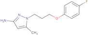1-[3-(4-Fluorophenoxy)propyl]-5-methyl-1H-pyrazol-3-amine