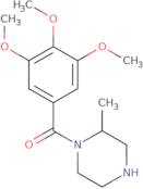 2-Methyl-1-(3,4,5-trimethoxybenzoyl)piperazine