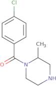 1-(4-Chlorobenzoyl)-2-methylpiperazine