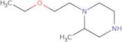 1-(2-Ethoxyethyl)-2-methylpiperazine