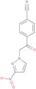 4-[2-(3-Nitro-1H-pyrazol-1-yl)acetyl]benzonitrile