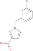 1-[(3-Bromophenyl)methyl]-3-nitro-1H-pyrazole