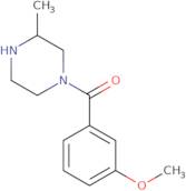 1-(3-Methoxybenzoyl)-3-methylpiperazine