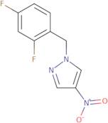 1-[(2,4-Difluorophenyl)methyl]-4-nitro-1H-pyrazole