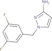 1-[(3,5-Difluorophenyl)methyl]-1H-pyrazol-3-amine