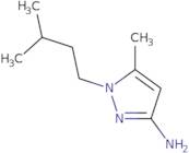 5-Methyl-1-(3-methylbutyl)-1H-pyrazol-3-amine