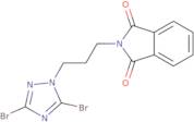 2-[3-(3,5-Dibromo-1,2,4-triazol-1-yl)propyl]isoindole-1,3-dione
