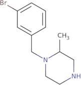 1-(3-Bromobenzyl)-2-methylpiperazine