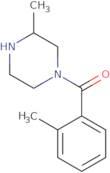 3-Methyl-1-(2-methylbenzoyl)piperazine