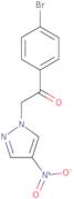 1-(4-Bromophenyl)-2-(4-nitro-1H-pyrazol-1-yl)ethan-1-one