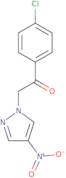 1-(4-Chlorophenyl)-2-(4-nitro-1H-pyrazol-1-yl)ethan-1-one