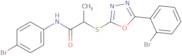 3,5-Dibromo-1-(3-fluorobenzyl)-1H-1,2,4-triazole