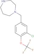 1-{[3-Chloro-4-(trifluoromethoxy)phenyl]methyl}-1,4-diazepane