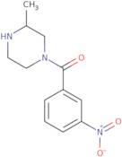 3-Methyl-1-(3-nitrobenzoyl)piperazine
