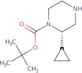 tert-Butyl (2S)-2-cyclopropylpiperazine-1-carboxylate