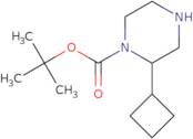 tert-Butyl (2S)-2-cyclobutylpiperazine-1-carboxylate
