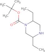(2R,5S)-tert-Butyl 2,5-diethylpiperazine-1-carboxylate