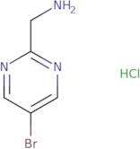 (5-bromopyrimidin-2-yl)methanamine hcl