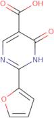 2-(Furan-2-yl)-6-oxo-1,6-dihydropyrimidine-5-carboxylic acid