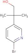 2-(6-Bromopyridin-3-yl)-2-methylpropan-1-ol