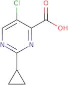 5-Chloro-2-cyclopropylpyrimidine-4-carboxylic acid