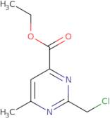 Ethyl 2-(chloromethyl)-6-methylpyrimidine-4-carboxylate