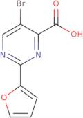 5-Bromo-2-(furan-2-yl)pyrimidine-4-carboxylic acid