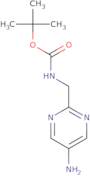 tert-Butyl N-[(5-aminopyrimidin-2-yl)methyl]carbamate
