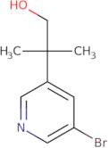 2-(5-bromopyridin-3-yl)-2-methylpropan-1-ol
