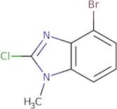 4-Bromo-2-chloro-1-methyl-1H-benzimidazole
