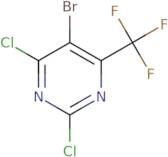 5-bromo-2,4-dichloro-6-(trifluoromethyl)pyrimidine