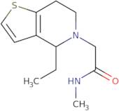 2-{4-Ethyl-4H,5H,6H,7H-thieno[3,2-c]pyridin-5-yl}-N-methylacetamide