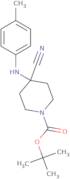 tert-butyl4-cyano-4-(p-tolylamino)piperidine-1-carboxylate