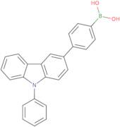 [4-(9-Phenyl-9H-carbazol-3-yl)phenyl]boronic acid