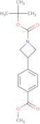 tert-Butyl 3-(-4(methoxycarbonyl)phenyl)azetidine-1-carboxylate