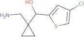 [1-(Aminomethyl)cyclopropyl](4-chlorothiophen-2-yl)methanol